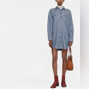 Isabel Marant chambray shirt dress